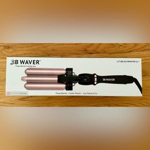 Beachwaver triple barrel curling iron